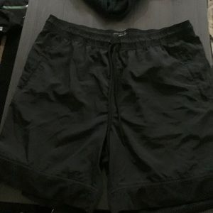 Mens forever 21 black shorts